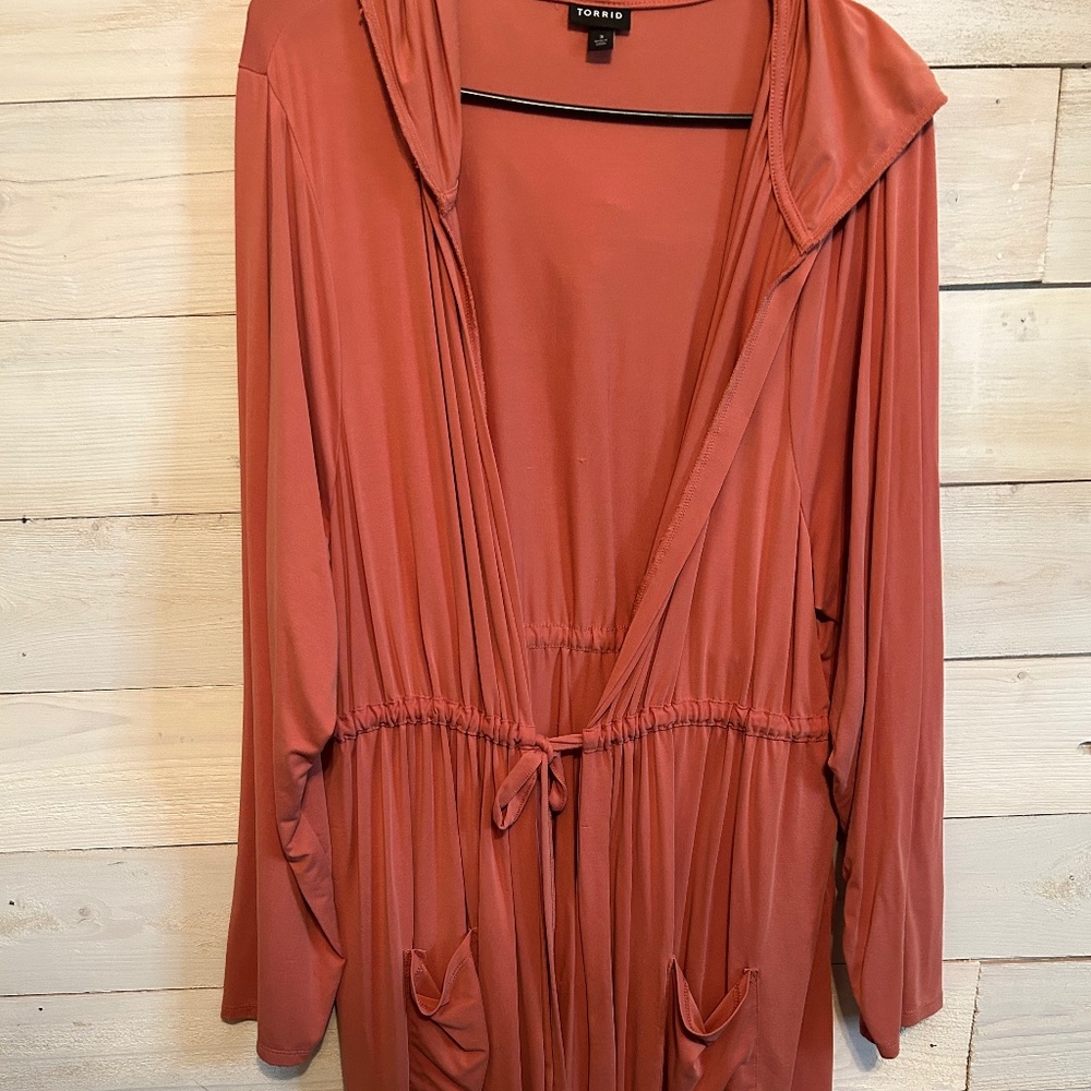 Torrid anorak tie front jacket 3X